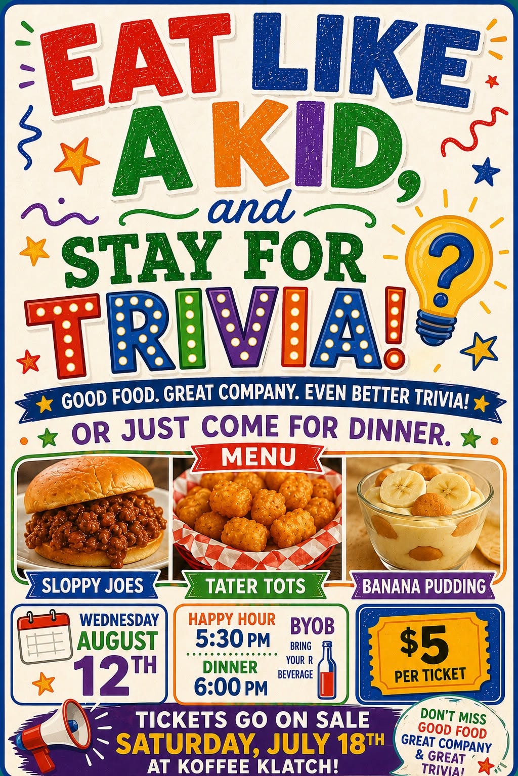 Trivia August 2026